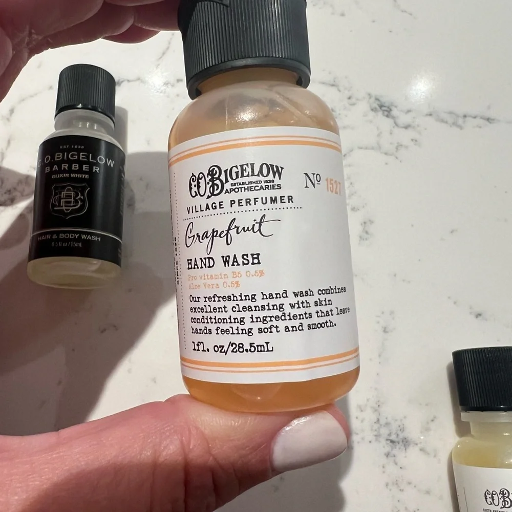 C.O. Bigelow Travel Size Sample Pack Bundle NEW and SEALED